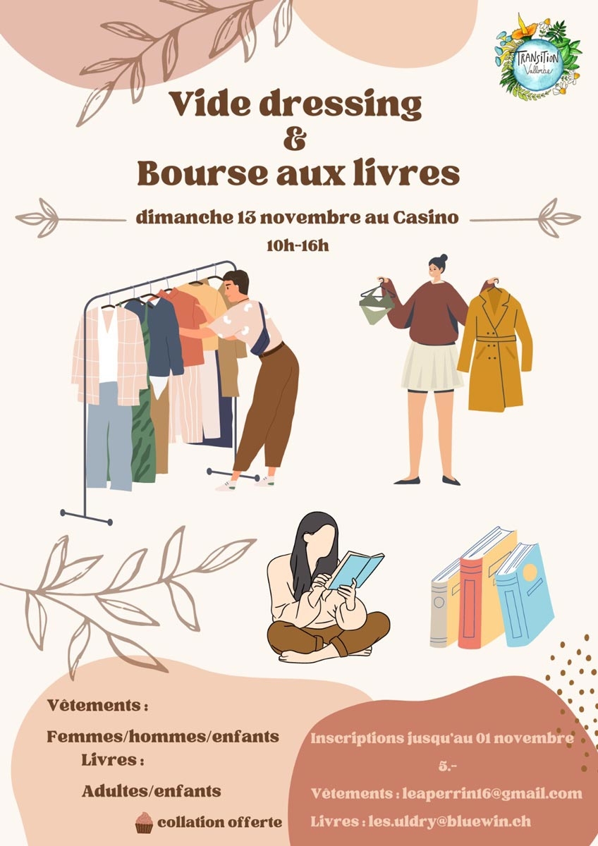 Bourse aux livres à Vallorbe le 13 novembre 2022 Bourse aux livres à Vallorbe le 13 novembre 2022