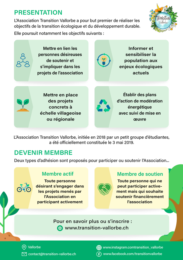 Flyer Transition Vallorbe verso