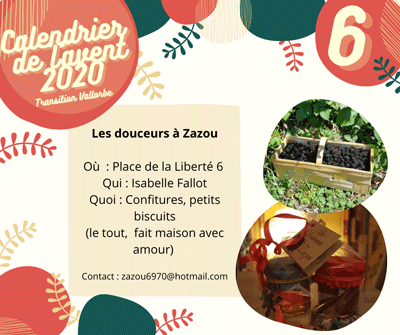 Les douceurs à Zazou